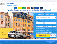 Tablet Screenshot of denmarkcar.com